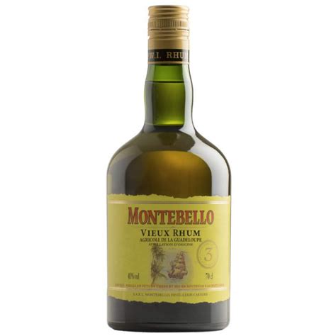 Montebello Rhum Vieux Agricole Ans