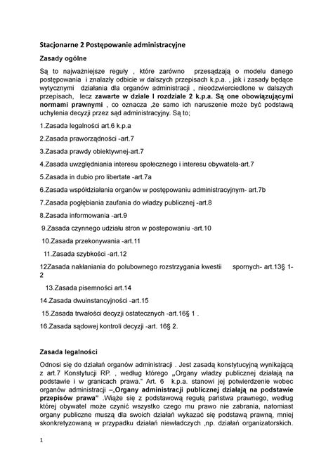 Adm 2 kpa Wykład prof Jaśkowska Stacjonarne 2 Postępowanie