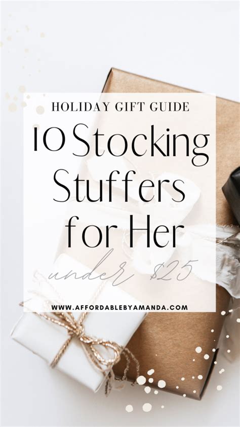 Stocking Stuffer Ideas For Women 2020 Stocking Stuffers Under 25