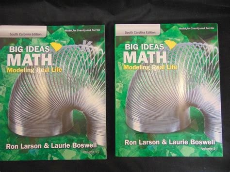 Big Ideas Math Modeling Real Life Student Edition Volumes 1 And 2