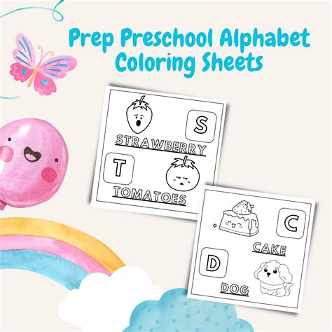 Prep Preschool Alphabet Coloring Sheets | Made By Teachers