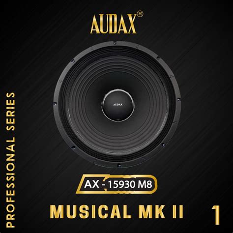 Jual Audax Speaker Pasif Ax M Professional Series Full