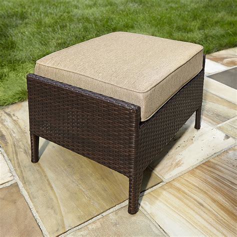 Ty Pennington Style Parkside Ottoman In Tan Sears