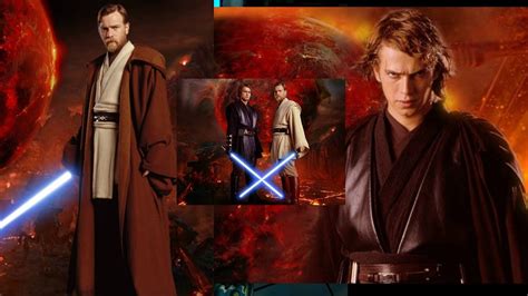 Obi Wan Kenobi Y Anakin Skywalker Duelo De Mustafar Star Wars Español Youtube