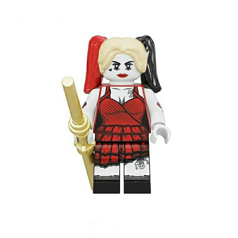 Jual Mainan Balok Minifigure Harley Quinn Red Dress Dr Harleen