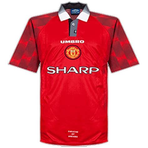 Retro Manchester United Home Football Shirt Soccerlord