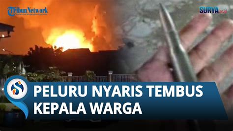 Ngerinya Ledakan Kebakaran Gudang Peluru Kodam Jaya Kepala Warga Ada