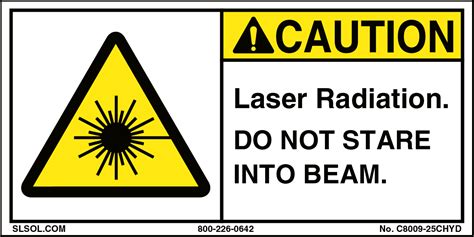 Caution Laser Radiation