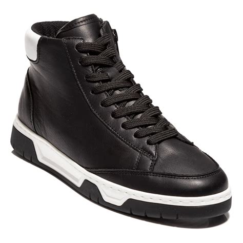 B Ware Vitaform Damen Hightop Sneaker Softnappaleder Seitl