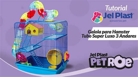 Passo A Passo Montagem Gaiola Para Hamster 3 Andares Tubo Super Luxo