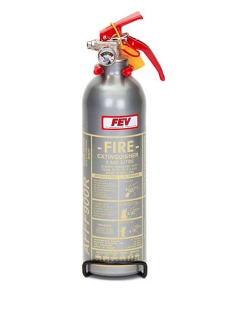 Fev 09l Foam F Tec900hh Handheld Race Car Fire Extinguisher Compbrake