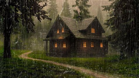 Relaxing Rain Sound To Sleep Deeply In Minutes Night Thunderstorm