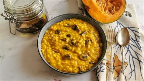 Risotto Zucca Funghi E Robiola La Ricetta Del Primo Cremoso E Dai