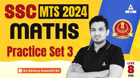 SSC MTS 2024 SSC MTS Maths Classes By Akshay Awasthi SSC MTS Maths