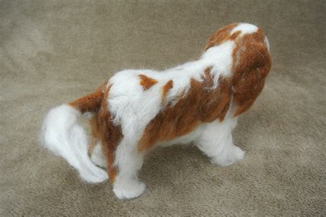 Needle Felted Dog Custom Miniature Sculpture Of Your Etsy