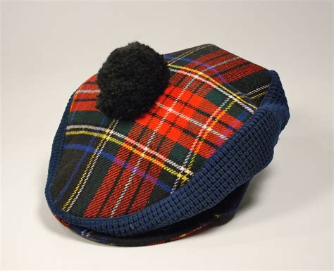 The Glenway Cap Vintage Scottish Plaid Wool Highlands Hat