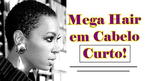 Mega Hair Em Cabelo Curto Por Al Soares Youtube