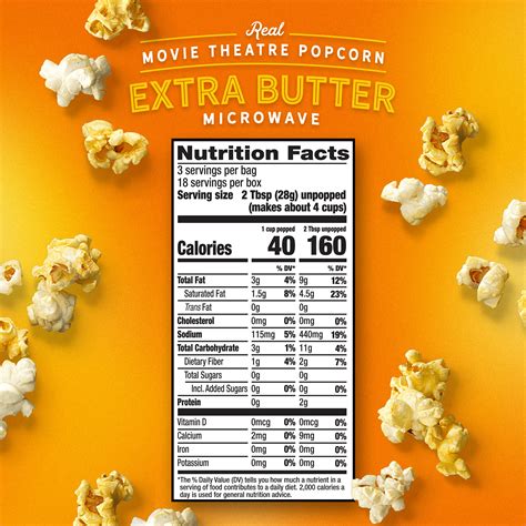 Amc Theatres Microwave Popcorn 6ct Extra Butter