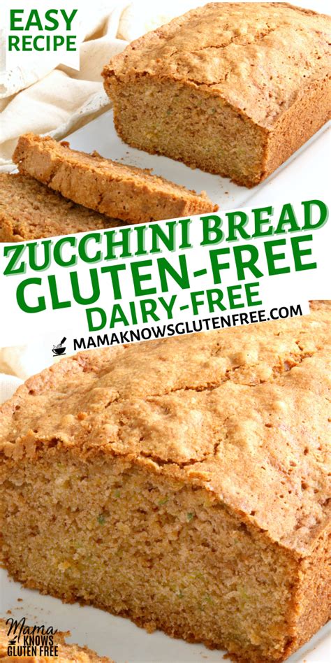 Easy Gluten Free Zucchini Bread Dairy Free Artofit