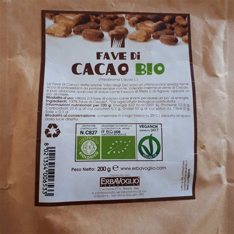 Recensioni Su Cacao Bio Di Erbavoglio Abillion