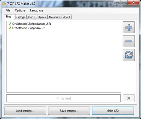 7-ZIP SFX Maker 3.3 - Download, Review, Screenshots