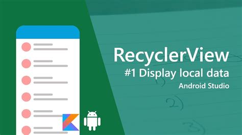 Kotlin RecyclerView Setup RecyclerView Part 1 YouTube