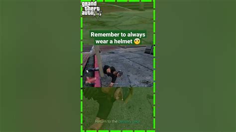 Remember To Wear A Helmet Shorts Ytshorts Funny Pvp Gta5funny