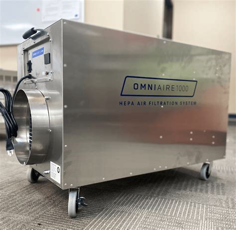 Omniaire 1000 Series Negative Air Machine Omni Cleanair