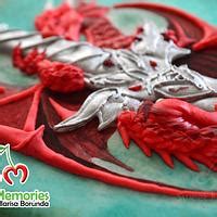 Mighty Dragons Decorated Cookie By Clarisa Borunda Cakesdecor