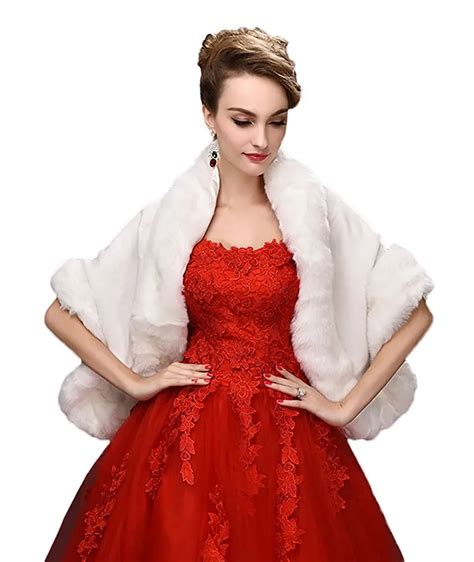 New Bolero Bridal Wraps Winter Wedding Cape Elegant Ladies Evening