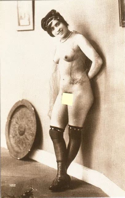 CARTOLINA POSTCARD Nudo Donna D Epoca Nude Women Vintage Primi 900