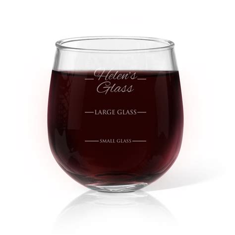 Engraved Stemless Wine Glasses Bigw Photos