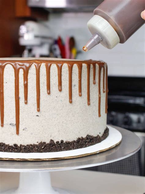 Oreo Drip Cake Recipe Moist Chocolate Cake W Decadent Oreo Frosting