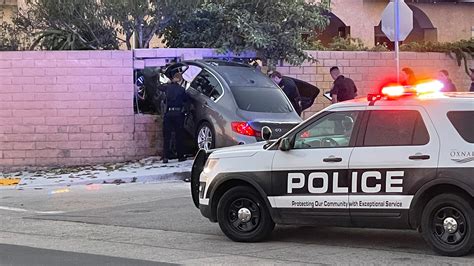Oxnard police respond to gunshot, crash and hit-and-run