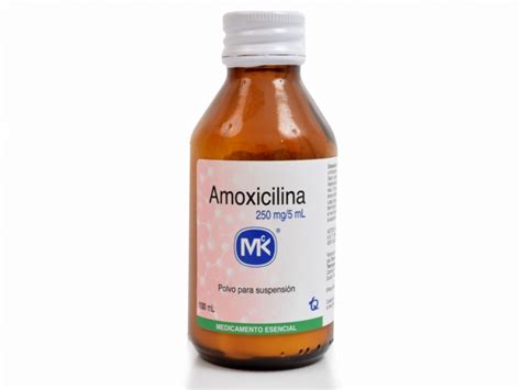 Droguería La Economía amoxicilina mk 250 mg 5 ml suspension frasco