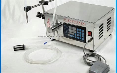 Semi Auto Desktop Single Head Magnetic Pump Liquid Filling Machine