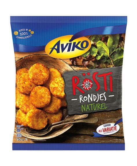 RÖSTI RONDJES NATUREL 750 г Ziemniak inaczej Aviko Россия