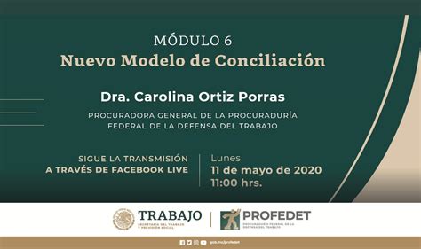 Conferencia Nuevo Modelo De Conciliaci N Procuradur A Federal De La