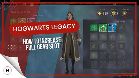 Hogwarts Legacy How To Increase Full Gear Slots EXputer