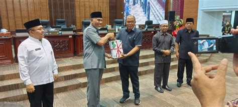 DPRD Sumatera Barat Gelar Paripurna Penyampaian Rancangan KUA PPAS