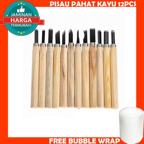 Jual Pisau Ukir Pahat Kayu Pcs Set Wood Carving Art Knife Kota