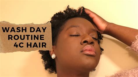 Wash Day Routine Start To Finish On 4c Natural Hair Youtube