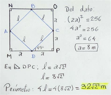 Los Puntos ABCD Son Puntos Medios De Los Lados Del Cuadrado De MNOP Si