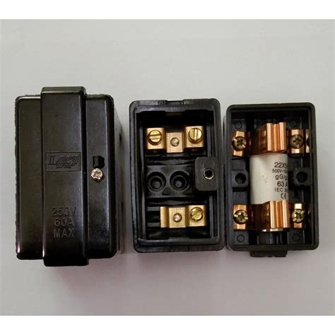 LUCY 60A 63A CUT OUT COMPLETE FUSE 63A TNB METER Kwh Lazada