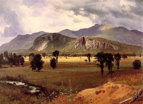 Bierstadt Painting Moat Mountain Intervale New Hampshire