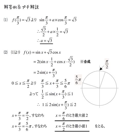 【4月新高3進研模試対策】⑫数学Ⅱ（三角関数／指数関数／対数関数） 赤城 ︎