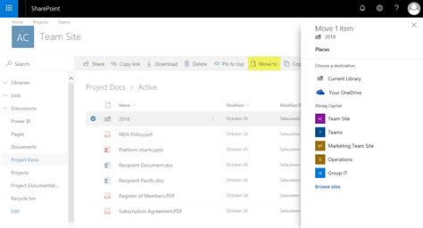 SharePoint Online How To Move A Folder Using PowerShell SharePoint