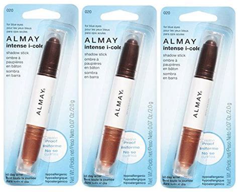 Almay Intense i-Color Shadow Stick #020 Blue Eyes (3) Pack! | Shadow sticks, Shadow, Eye makeup