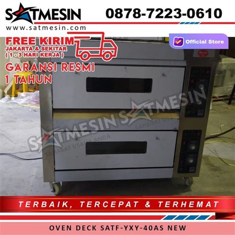 Jual Oven Gas 2 Deck 4 Tray YXY 40AS STARFOOD SAT YXY40AS 2 Tingkat 4