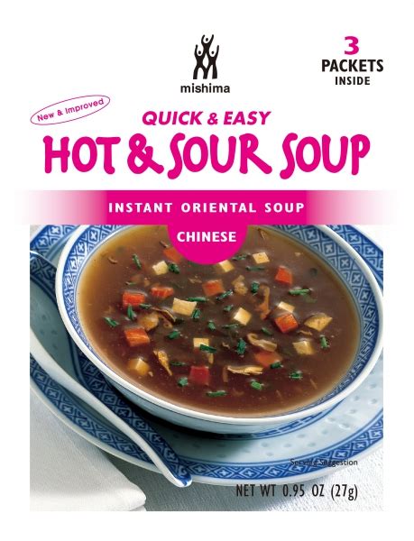SOUP HOT SOUR 1 05OZ MISHIMA Wismettac